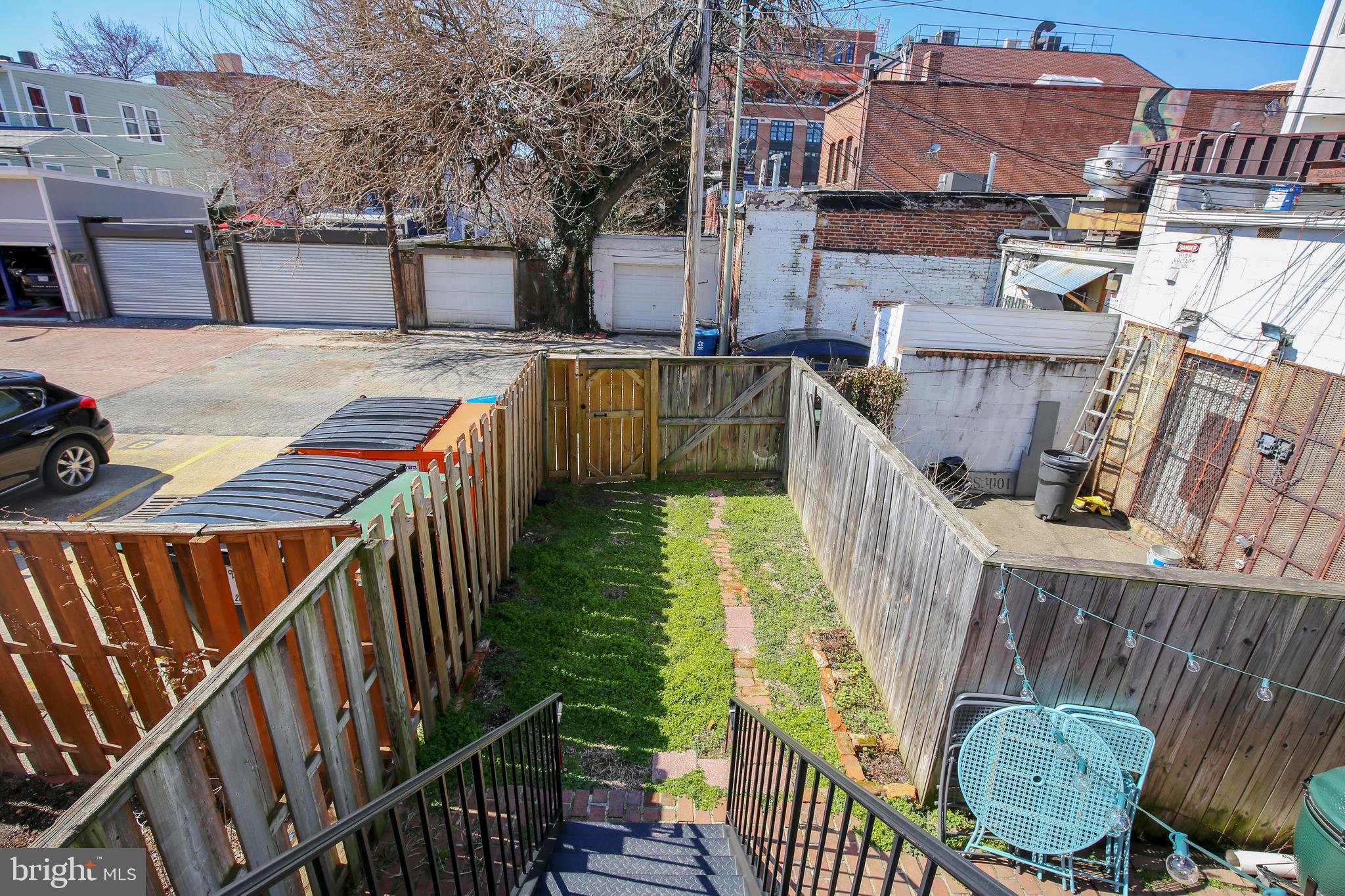 736 11th Street Northeast Washington, DC 20002 - Photo 42 of 43 Rear fenced yard
