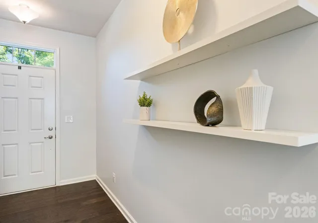 a close view of utility room