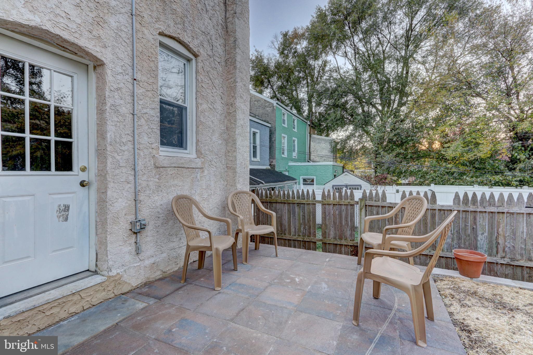 112 Vassar Street Philadelphia, PA 19128 - Photo 16 of 33 a view of a chair and table in the patio