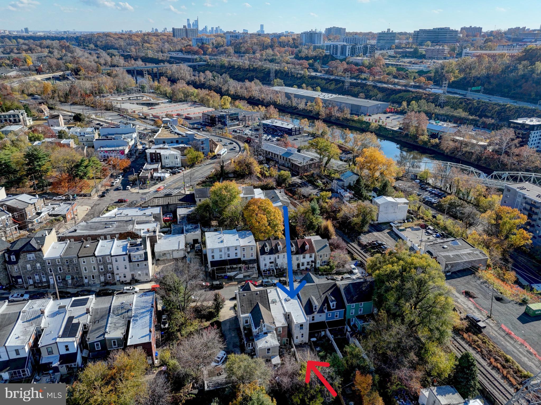 112 Vassar Street Philadelphia, PA 19128 - Photo 4 of 33 an aerial view of a city