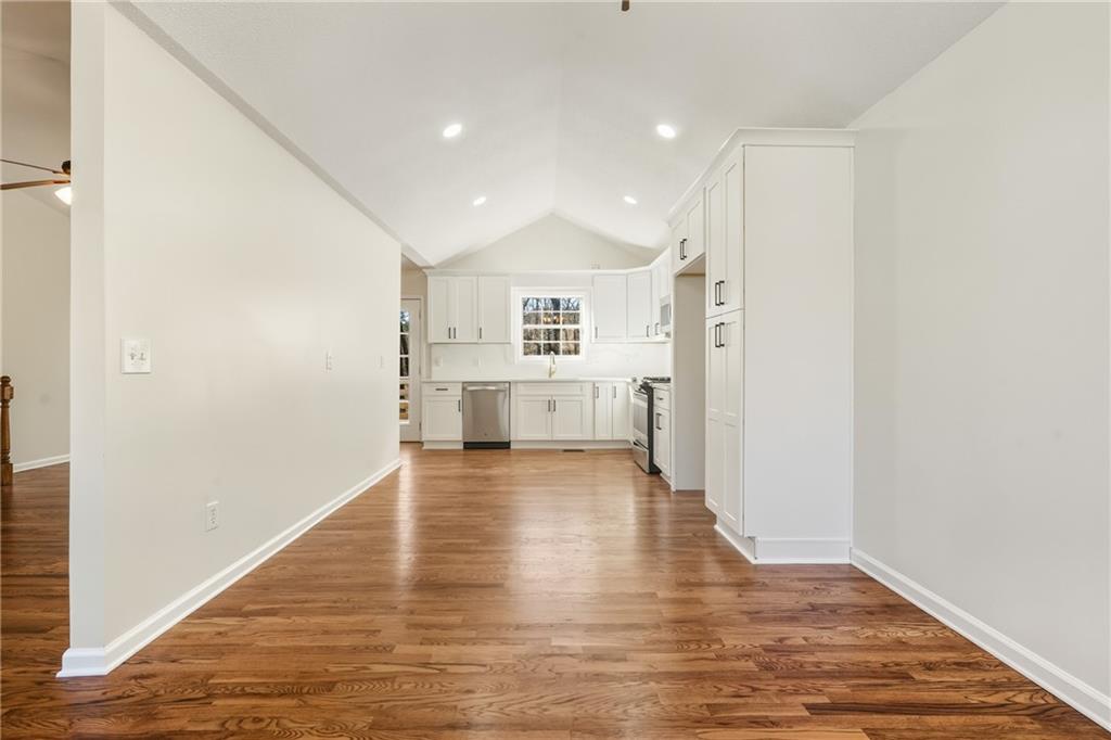 615 Amberwood Place Euharlee, GA 30145 - Photo 9 of 37 a view of empty room with wooden floor