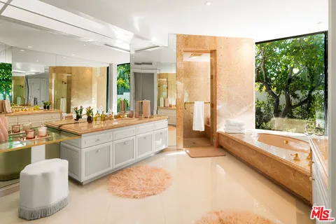 a balcony view with a garden