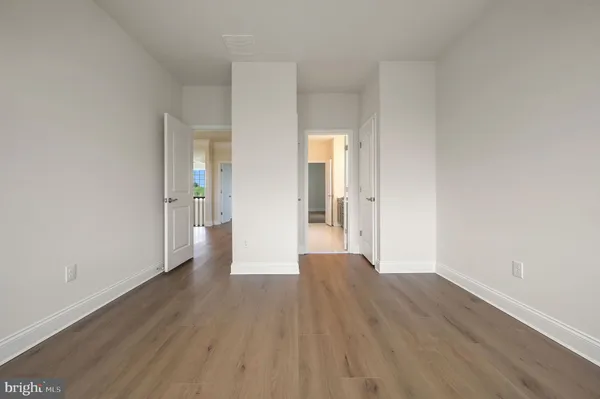 wooden floor in an empty room