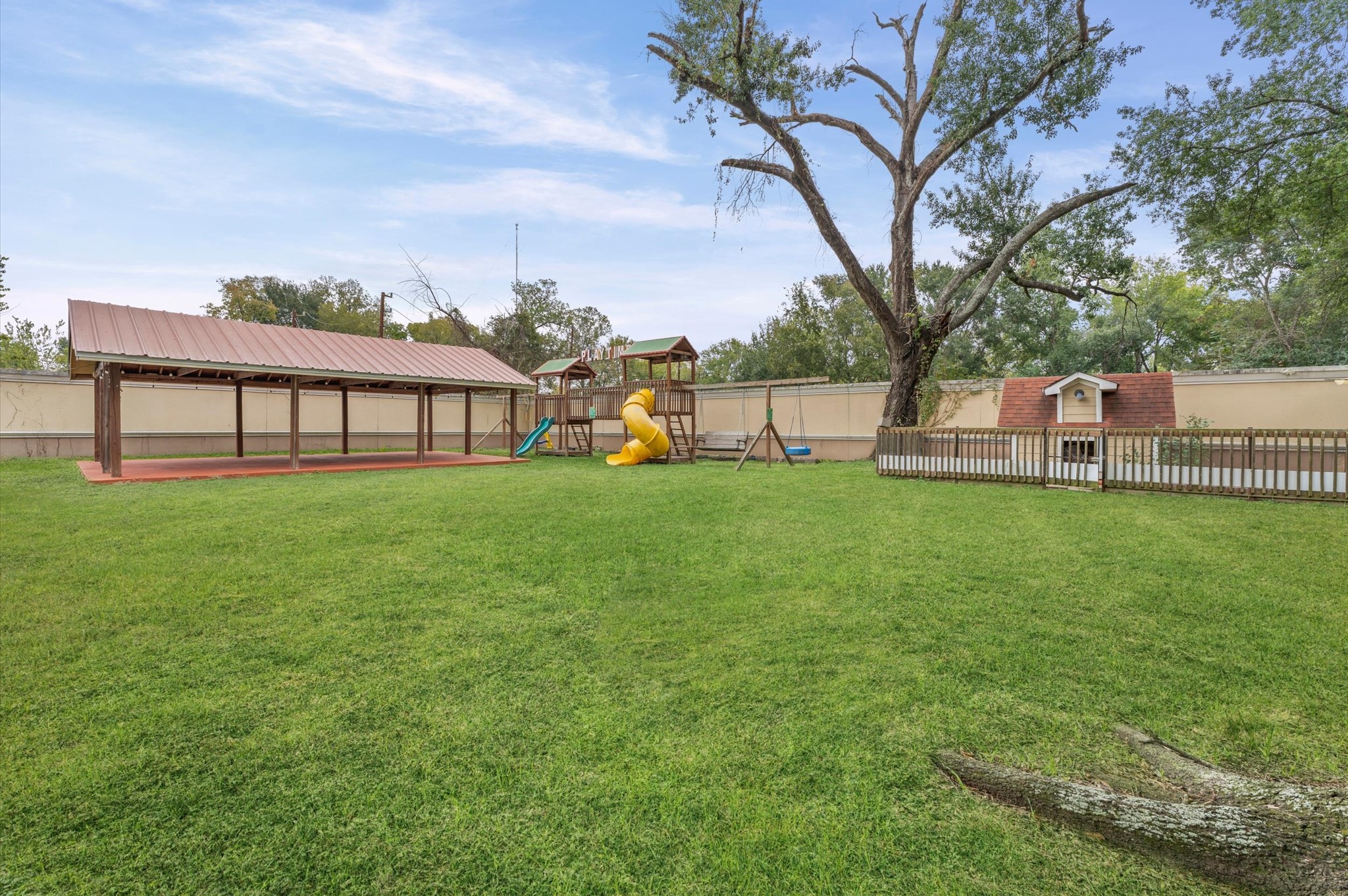 8710 Congo Lane Houston, TX 77040 - Photo 32 of 50 a view of a house with a big yard