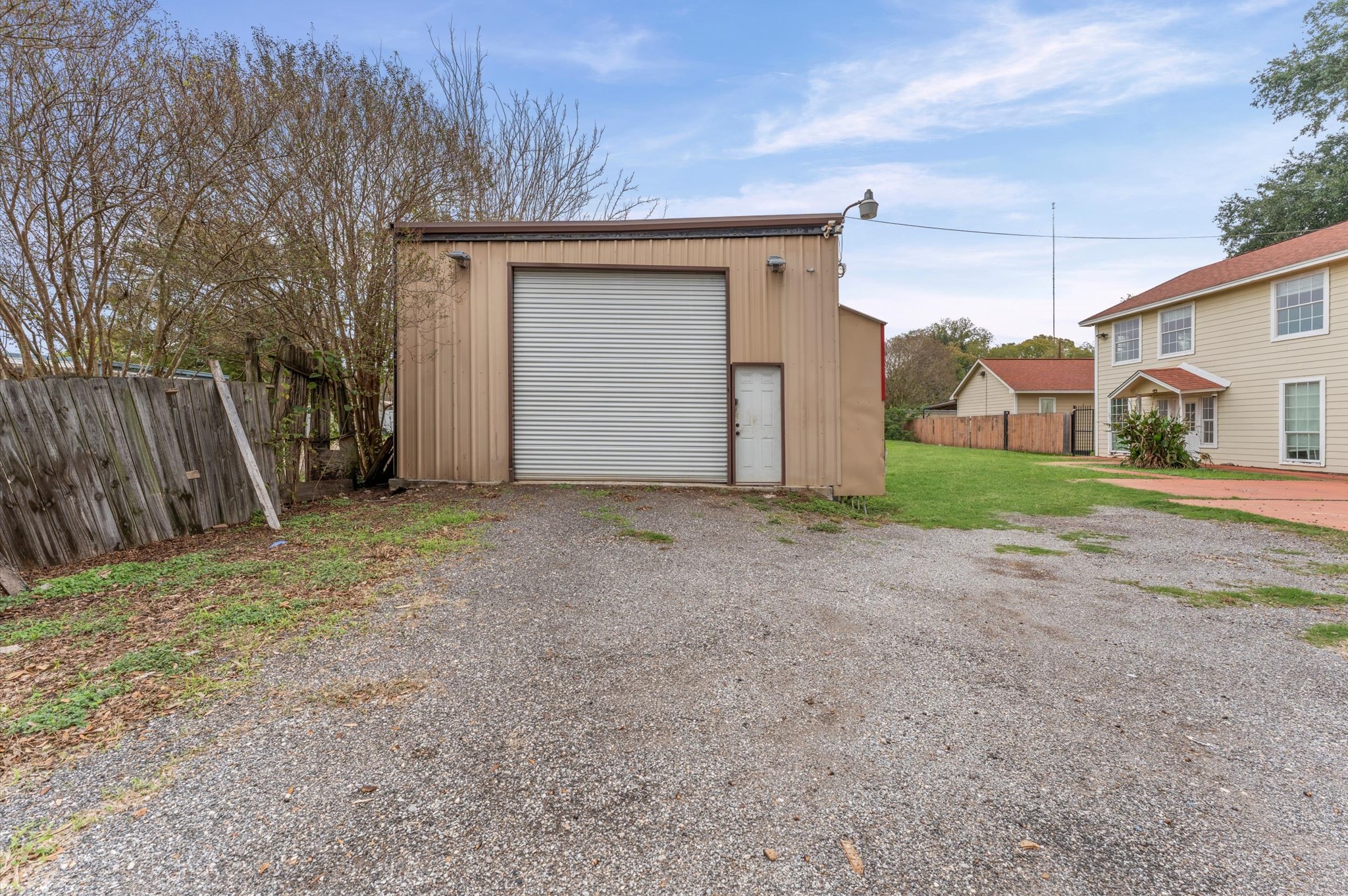 8710 Congo Lane Houston, TX 77040 - Photo 34 of 50 a view of a house with a backyard