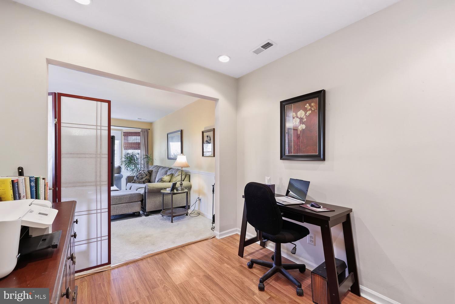 6029 Sunset Ridge Court Centreville, VA 20121 - Photo 19 of 31 a view of a workspace with furniture and a workspace