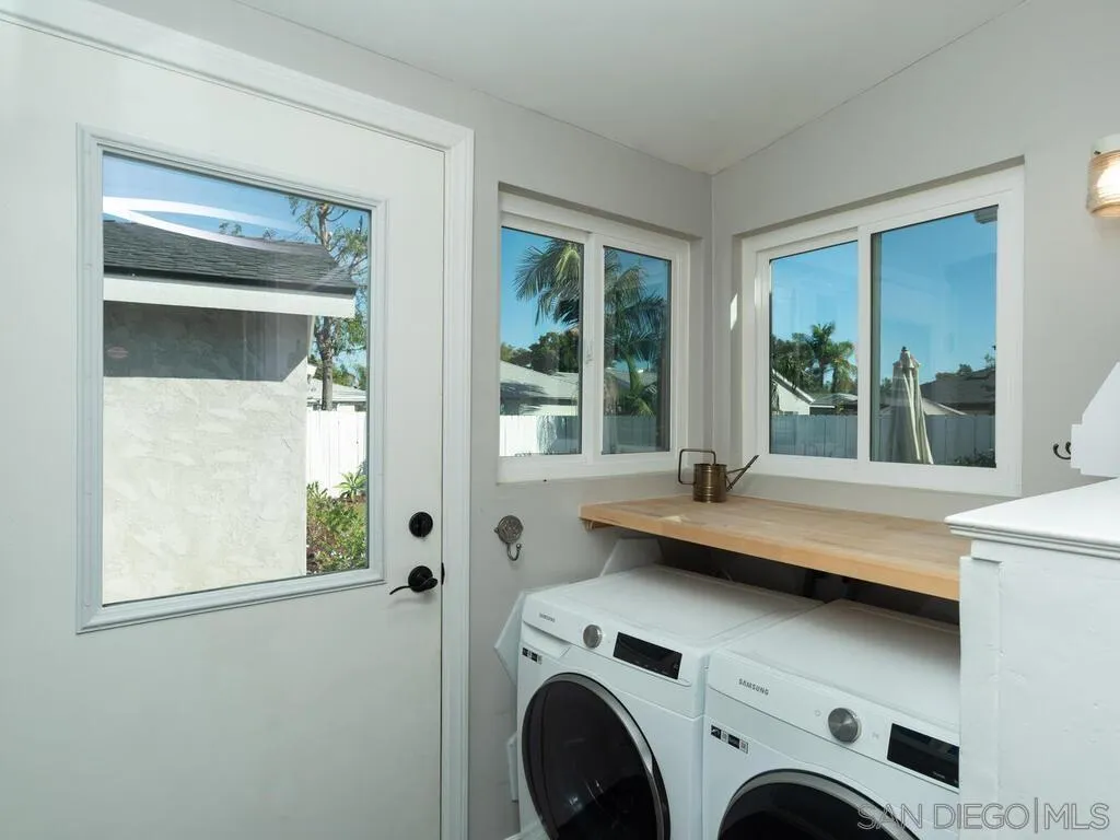 4751 Altadena Avenue San Diego, CA 92115 - Photo 15 of 47 a utility room with dryer and washer