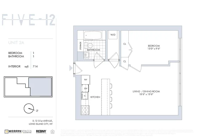 $950,000 | 5-12 51st Avenue, Unit 2A | Long Island City
