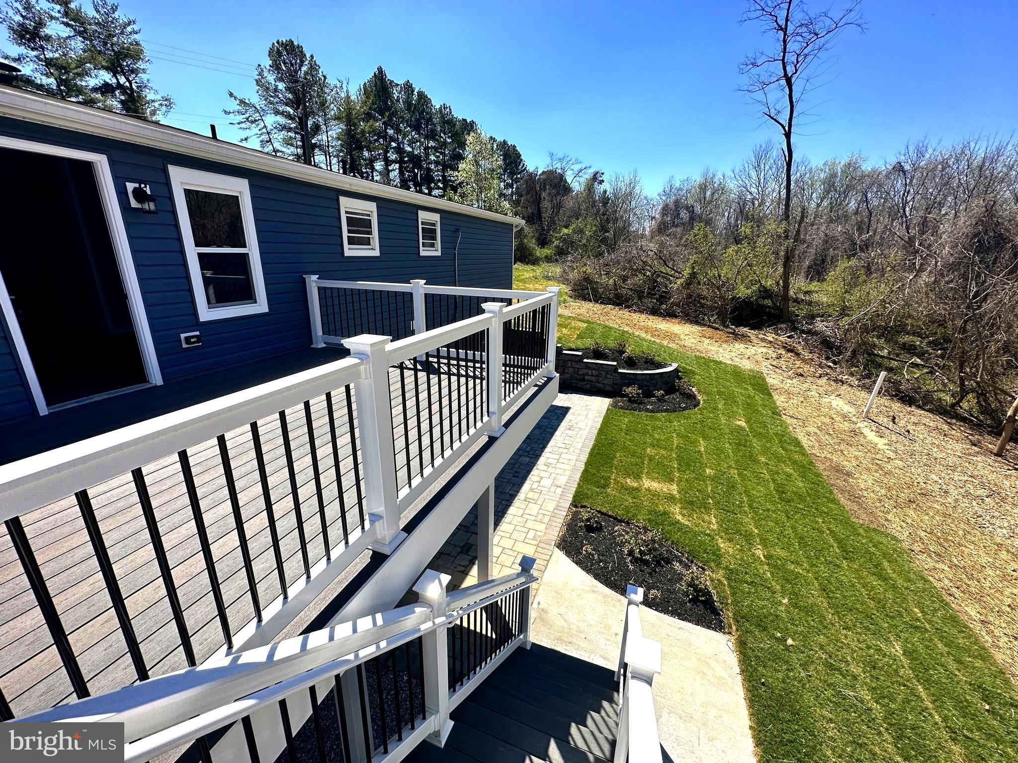 7234 Race Road Hanover, MD 21076 - Photo 36 of 38 Stairs off new deck