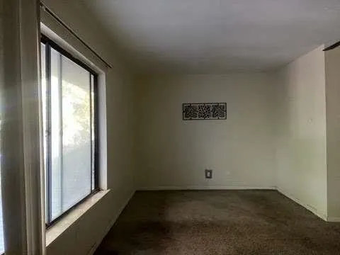 a view of empty room