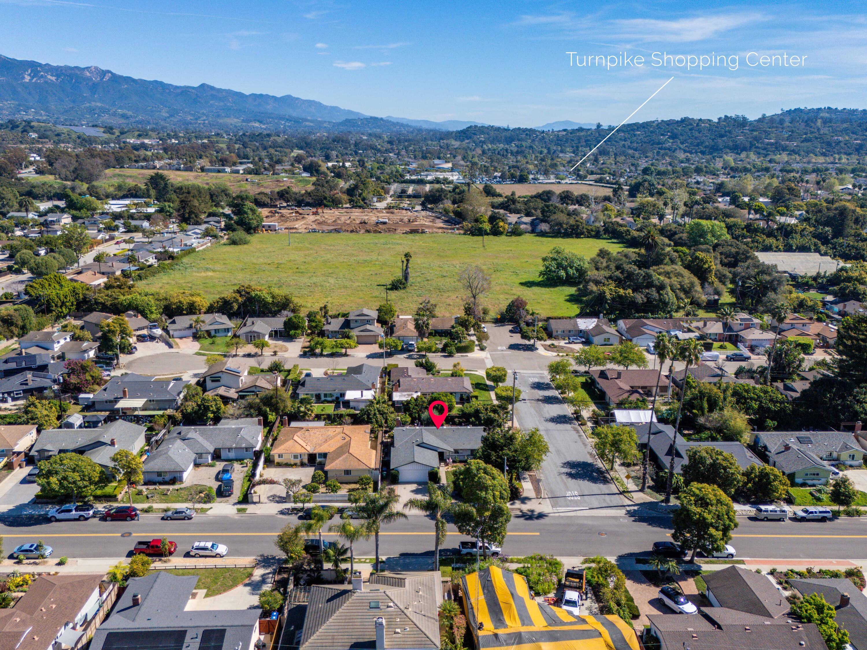 114 Walnut Lane Santa Barbara, CA 93111 - Photo 34 of 38 Aerial Shot