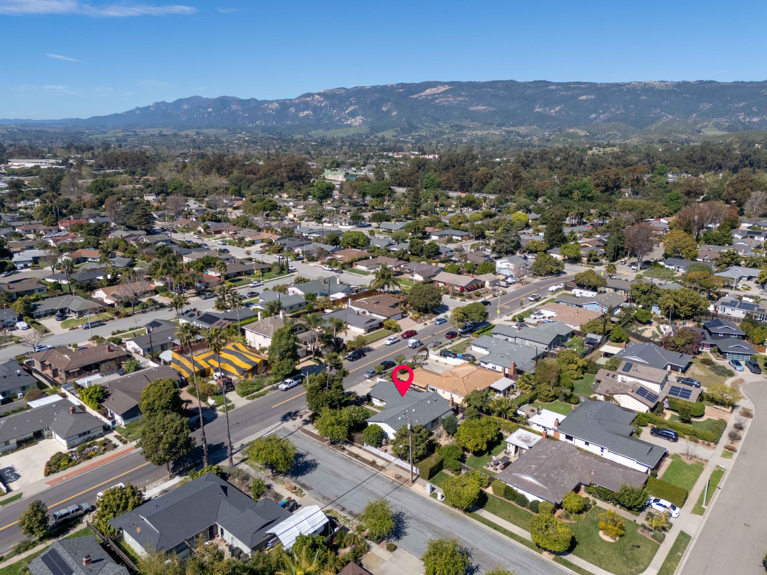 114 Walnut Lane Santa Barbara, CA 93111 - Photo 36 of 38 Aerial Shot