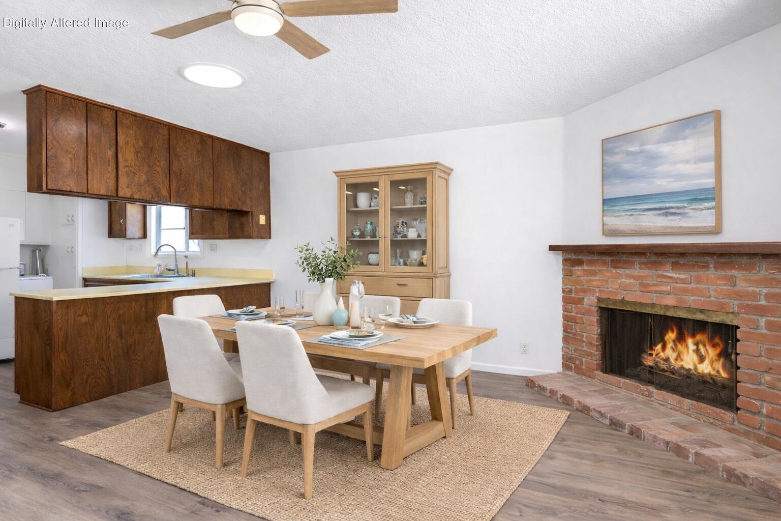 114 Walnut Lane Santa Barbara, CA 93111 - Photo 9 of 38 Virtually Staged - Dining Room