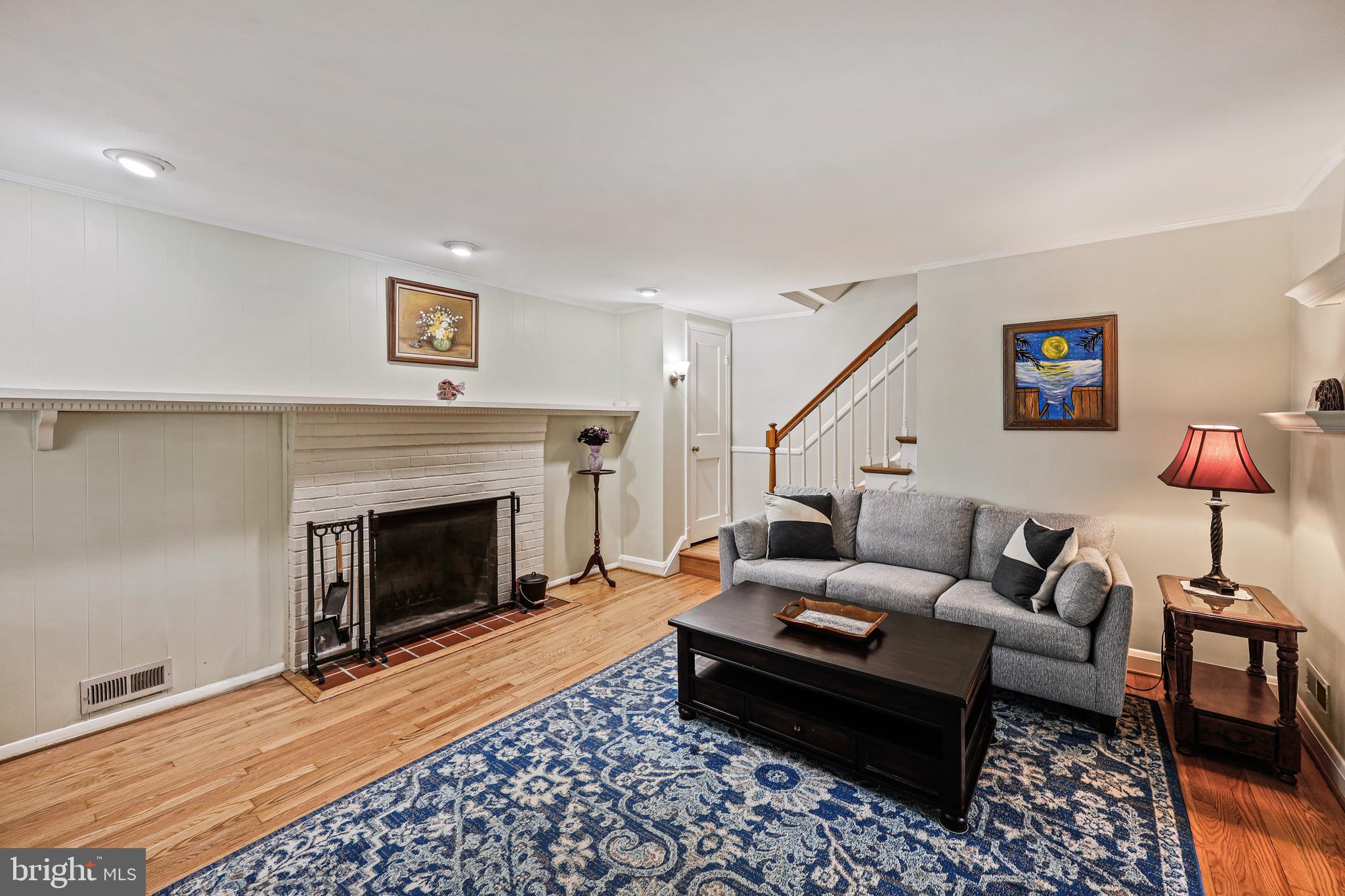 8301 Pleasant Plains Road Baltimore, MD 21286 - Photo 4 of 26 Wood Burning Fireplace