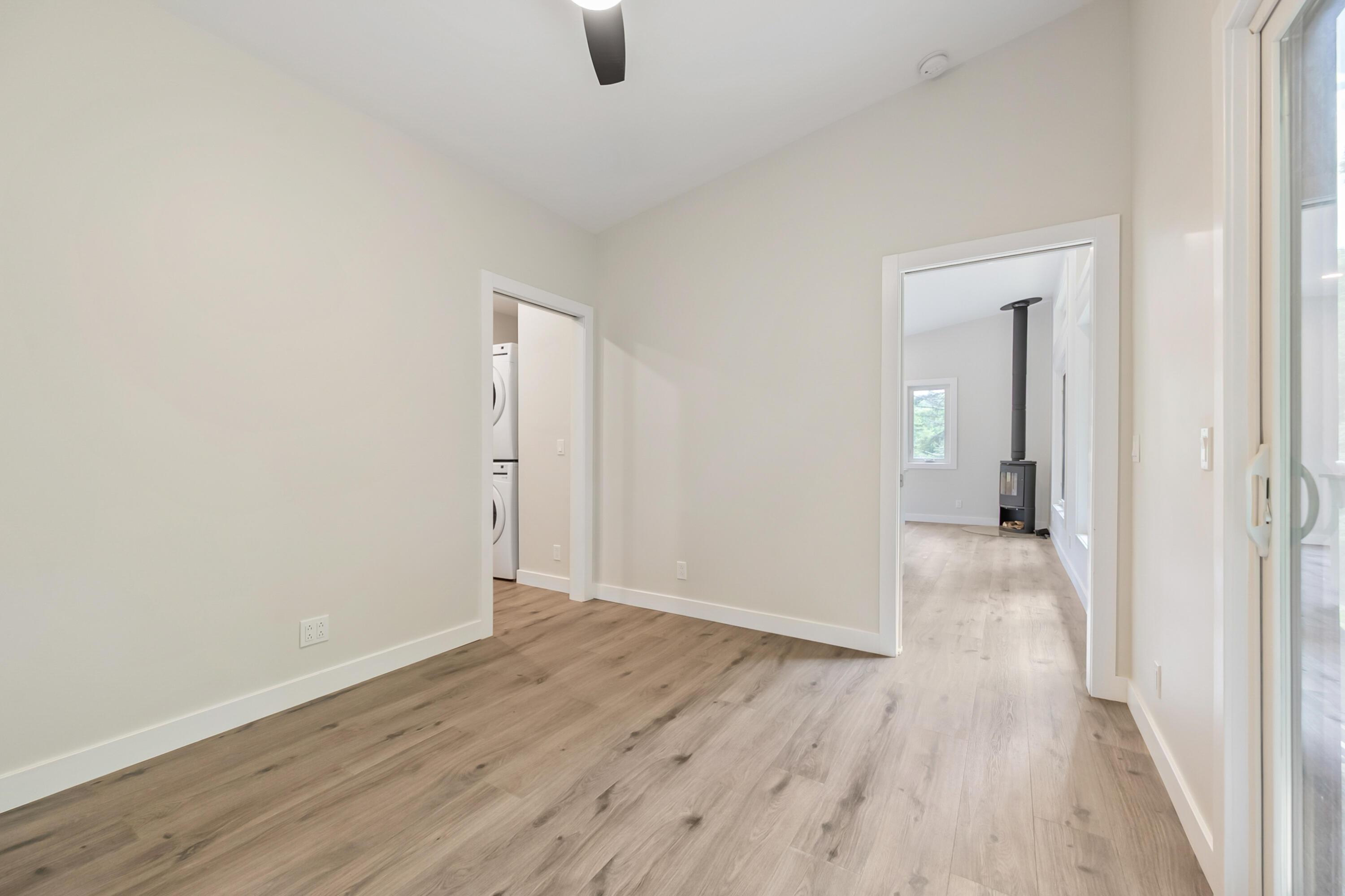 133 Wonder Way Northeast Pilot, VA 24138 - Photo 15 of 57 an empty room with wooden floor and mirror