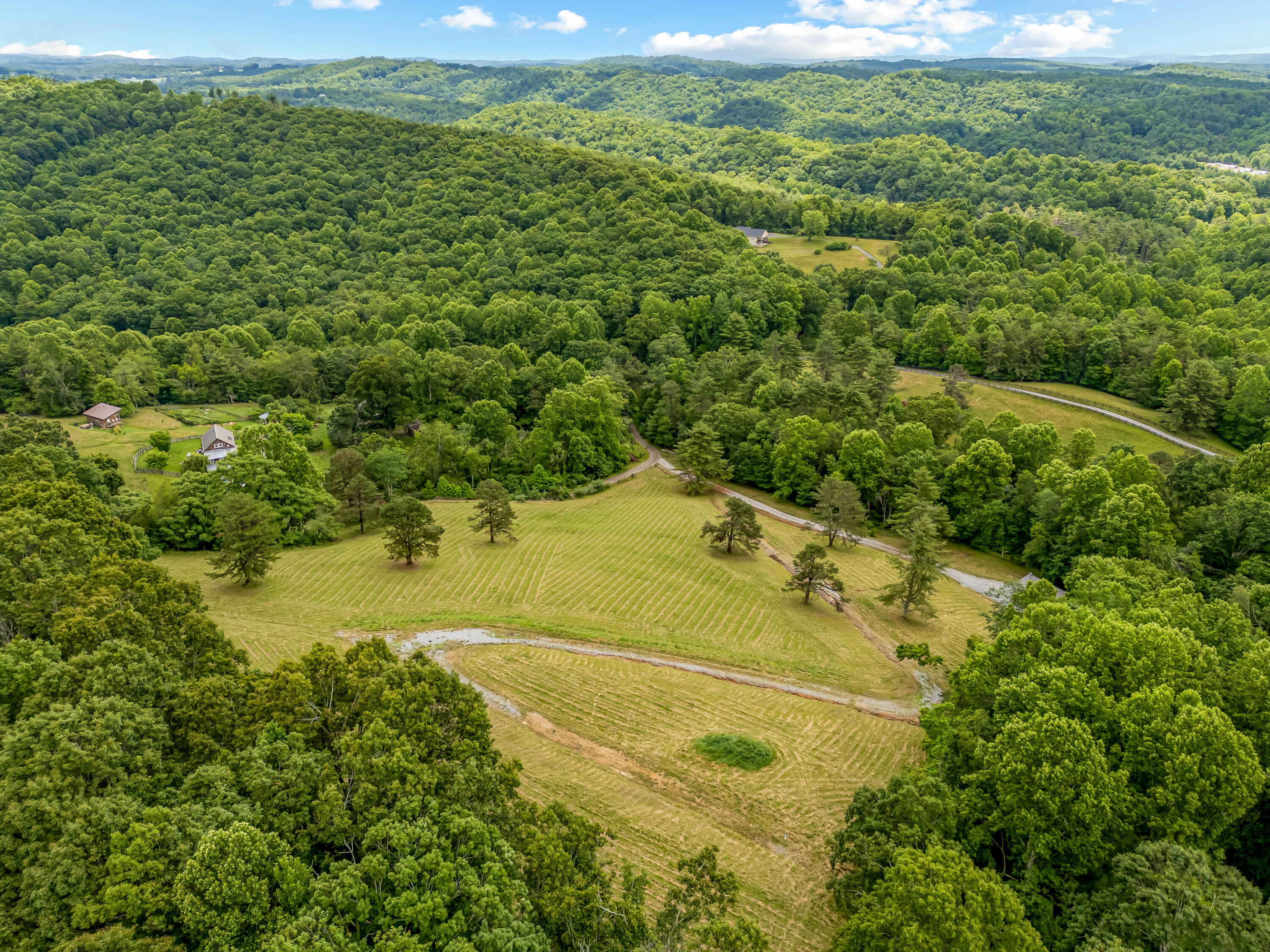 133 Wonder Way Northeast Pilot, VA 24138 - Photo 42 of 57 a view of a big yard with lots of green space