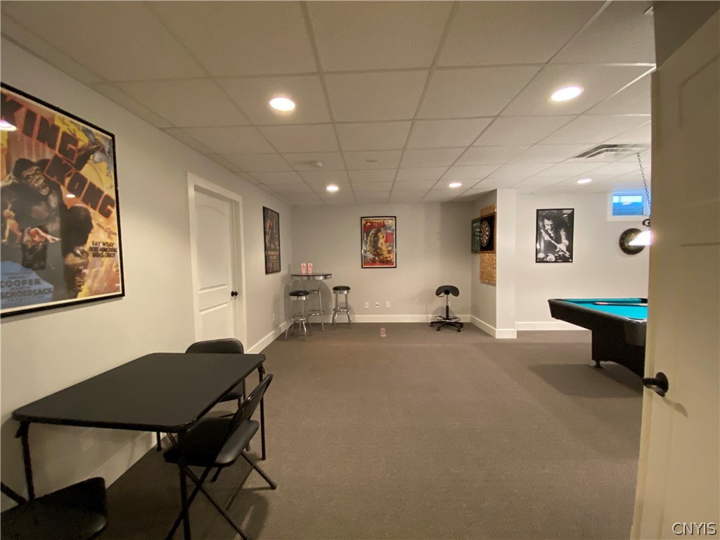 4981 Astilbe Path Clay, NY 13088 - Photo 40 of 48 Off family room- double doors lead to ultimate gam