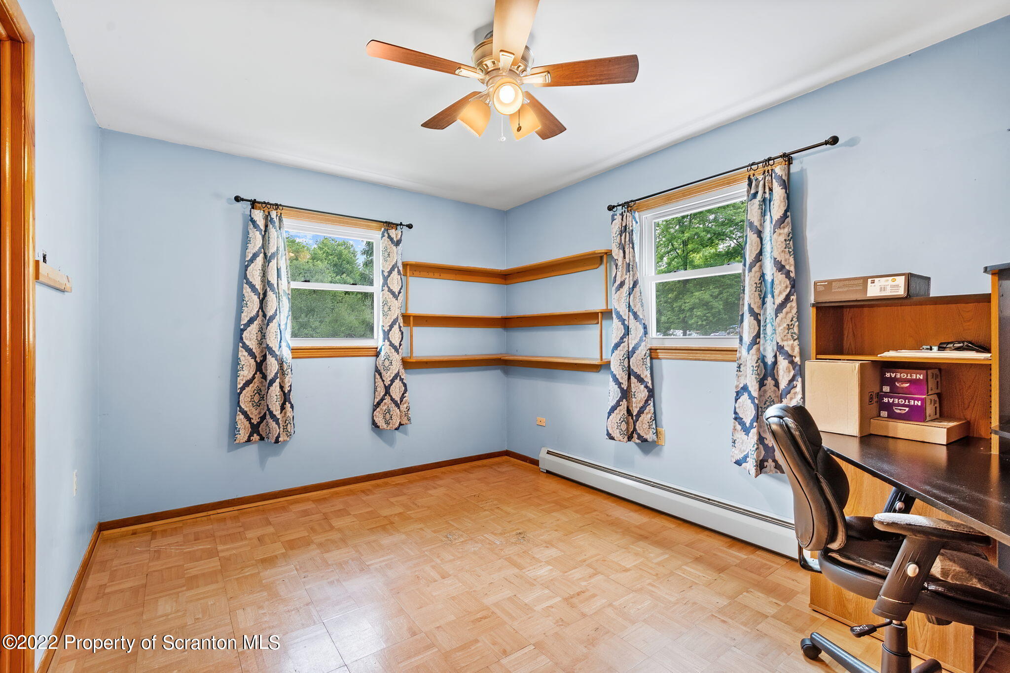 199 Spring Hill Road Moscow, PA 18444 - Photo 23 of 33 a view of room with window and workspace