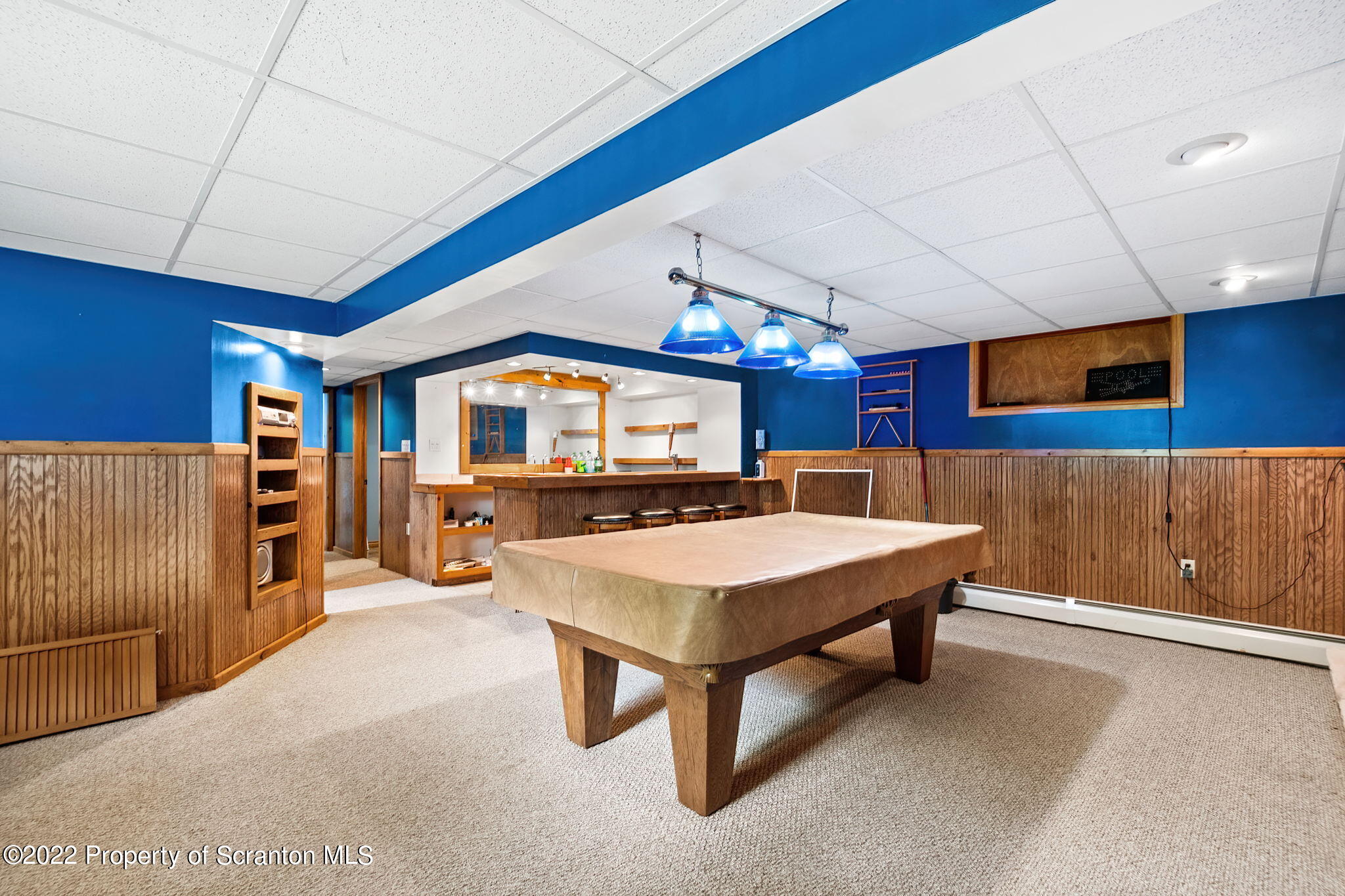 199 Spring Hill Road Moscow, PA 18444 - Photo 27 of 33 a room with furniture and pool table
