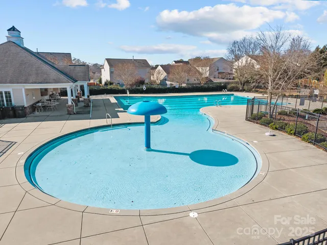 a view of outdoor space with seating