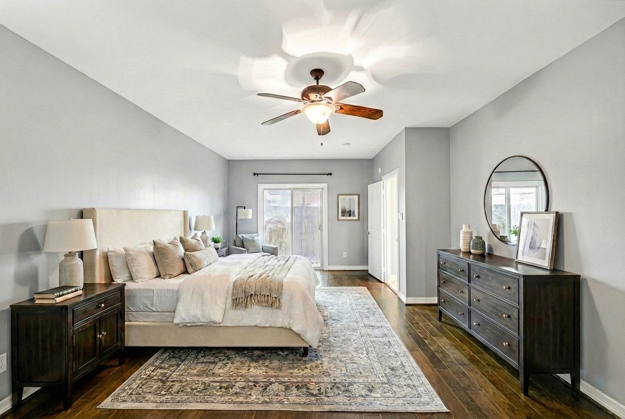 1505 Roy Street Houston, TX 77007 - Photo 12 of 47 Virtually Staged- 2nd bedroom