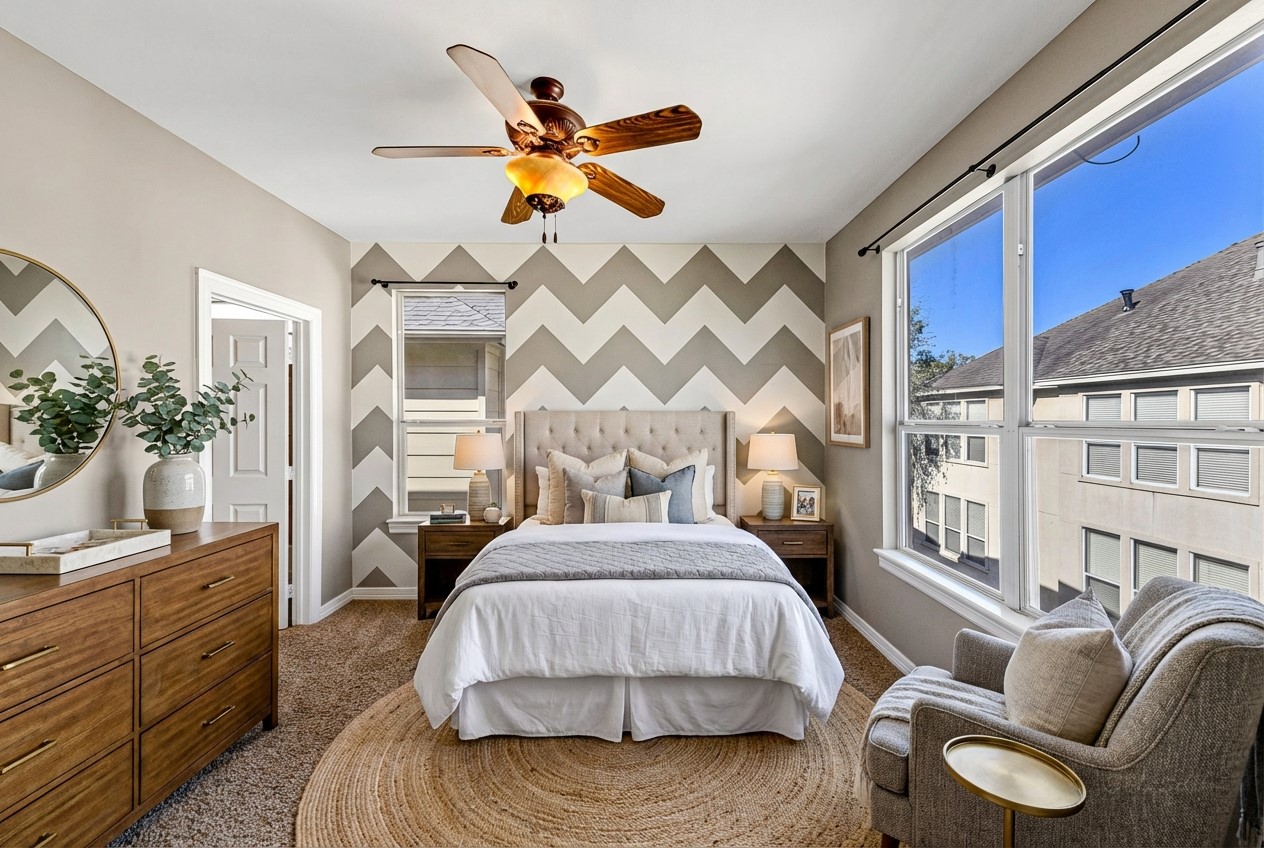 1505 Roy Street Houston, TX 77007 - Photo 13 of 47 Virtually Staged- 3rd Bedroom