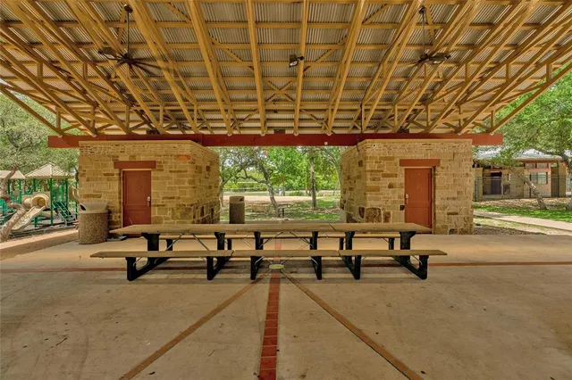 a view of outdoor space with seating