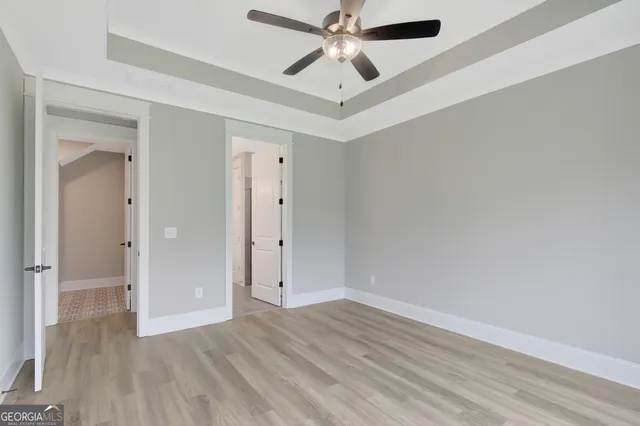 wooden floor in an empty room