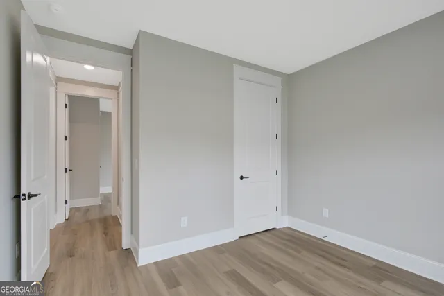 wooden floor in an empty room