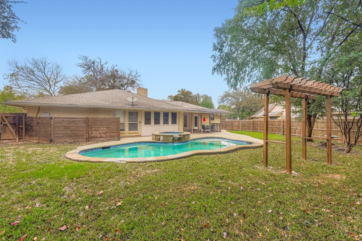 10705 Pinehurst Drive Austin, TX 78747 - Photo 26 of 30 Lovely arbor for your climbing vines.