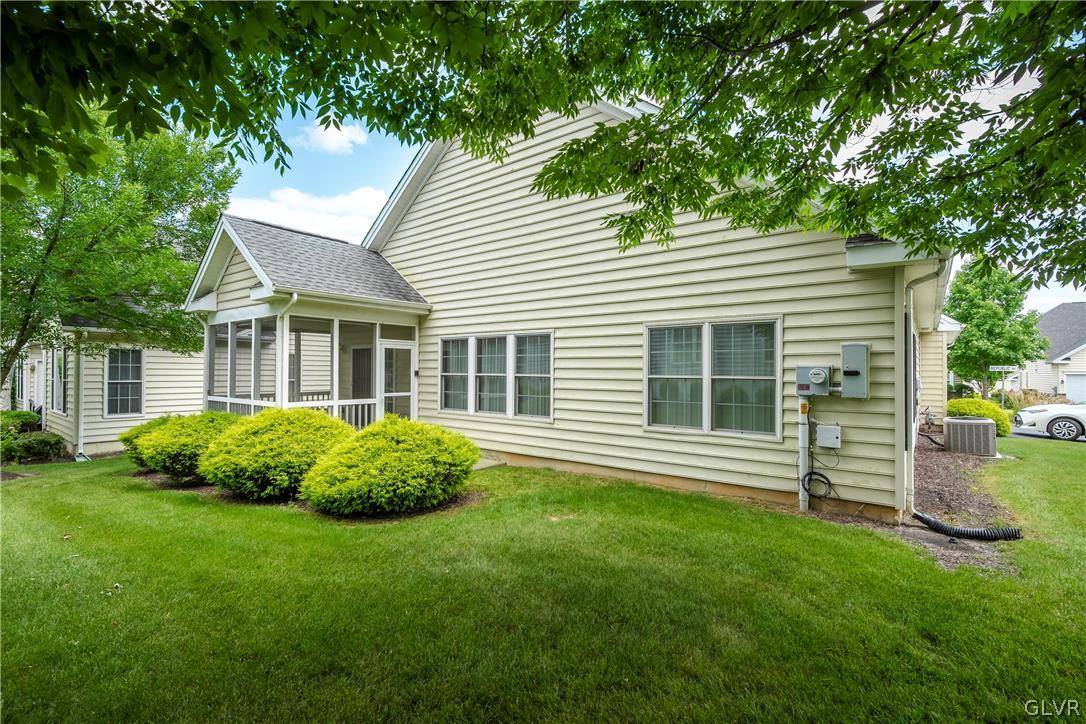 5536 Republic Way Bethlehem, PA 18017 - Photo 32 of 34 a front view of a house with a garden