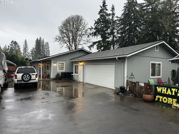 a view of a car garage