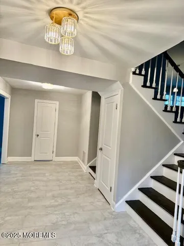 a view of entryway and hall