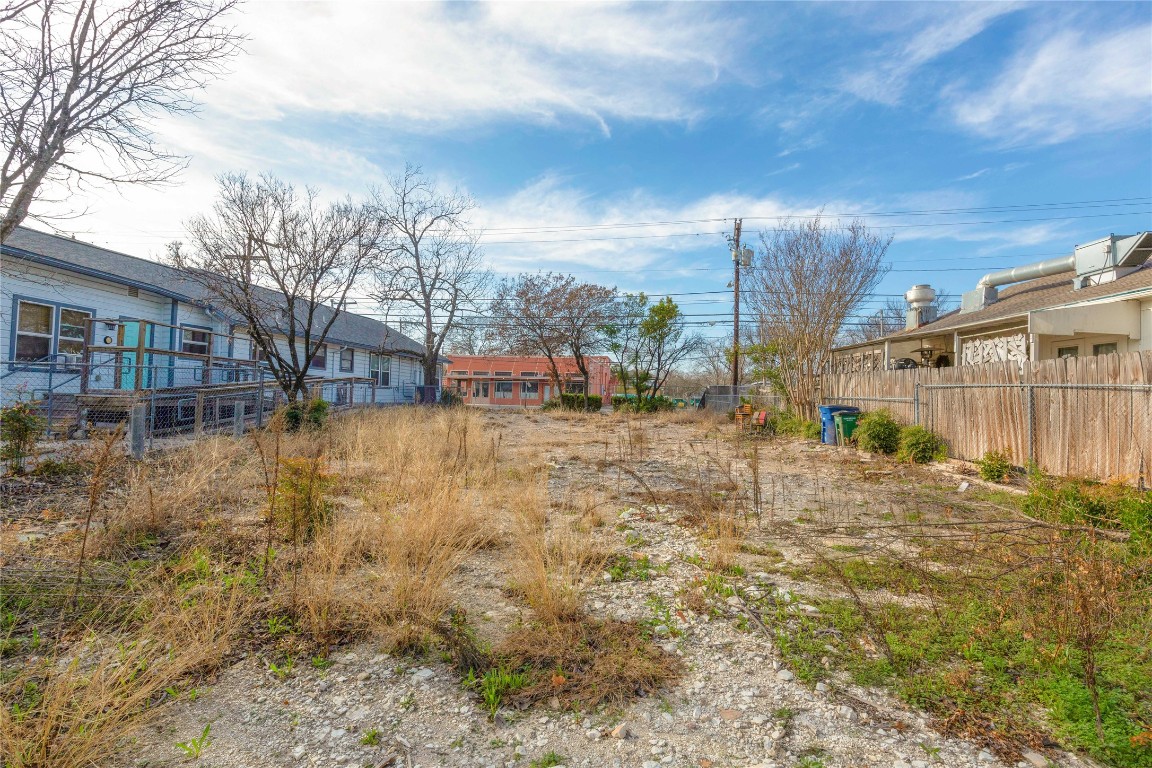 1809 South 1st Street Austin, TX 78704 - Photo 11 of 14 a view of a yard with a house in the background