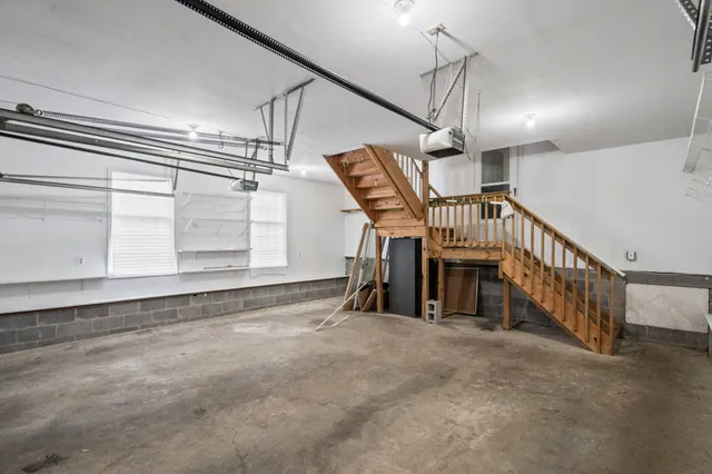 a view of an front door