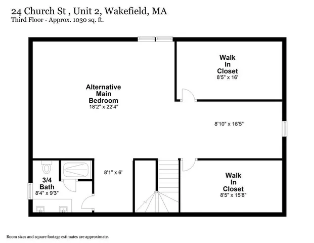 $7,650 | 24 Church Street, Unit 2, Wakefield, MA 01880