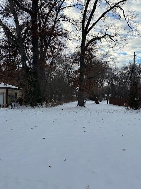 a view of outdoor space with trees