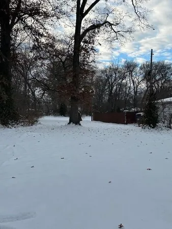a view of snow covered with snow