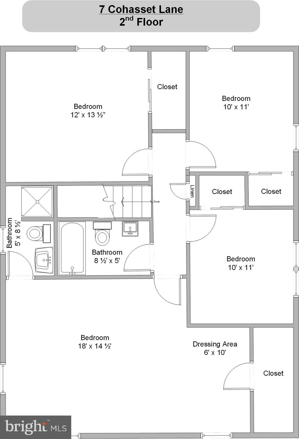 7 Cohasset Lane Cherry Hill, NJ 08003 - Photo 55 of 56 2nd Floor