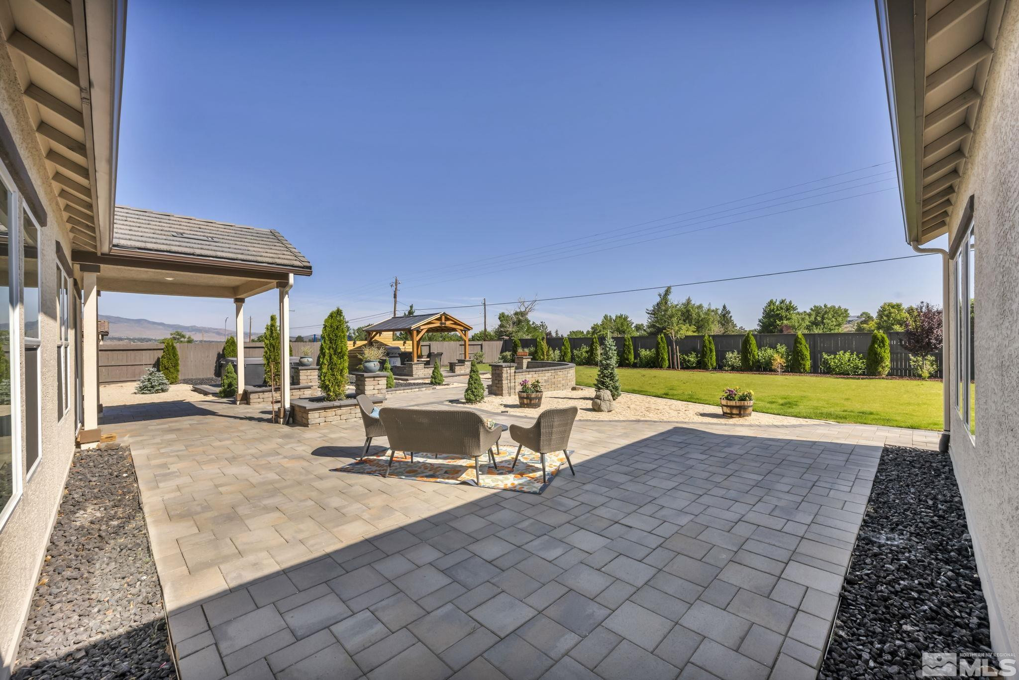 1237 Crawford Crk Drive Reno, NV 89521 - Photo 30 of 39 a view of a swimming pool with a patio