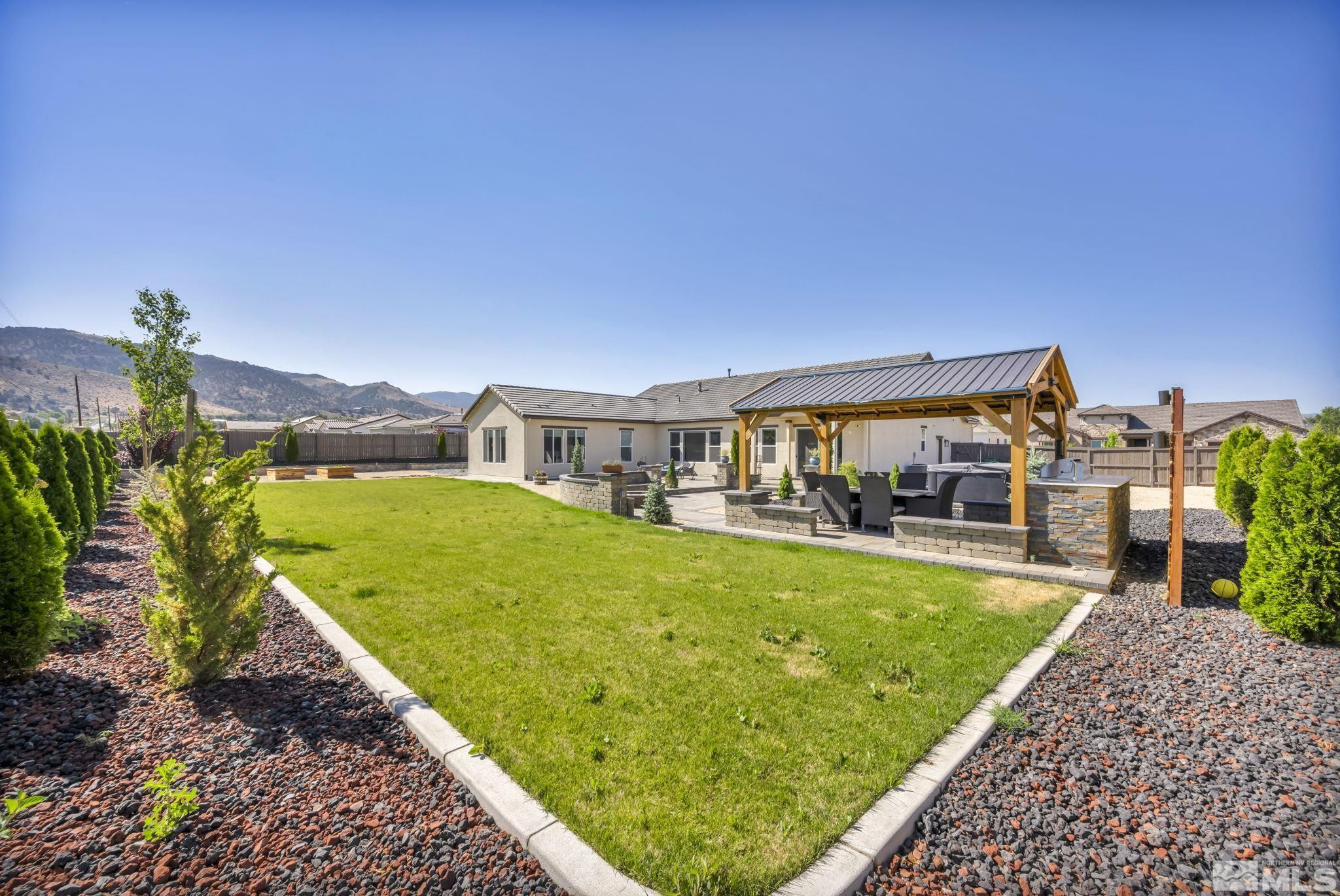 1237 Crawford Crk Drive Reno, NV 89521 - Photo 35 of 39 a view of a house with garden