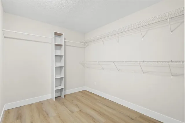 a view of a room with shelf