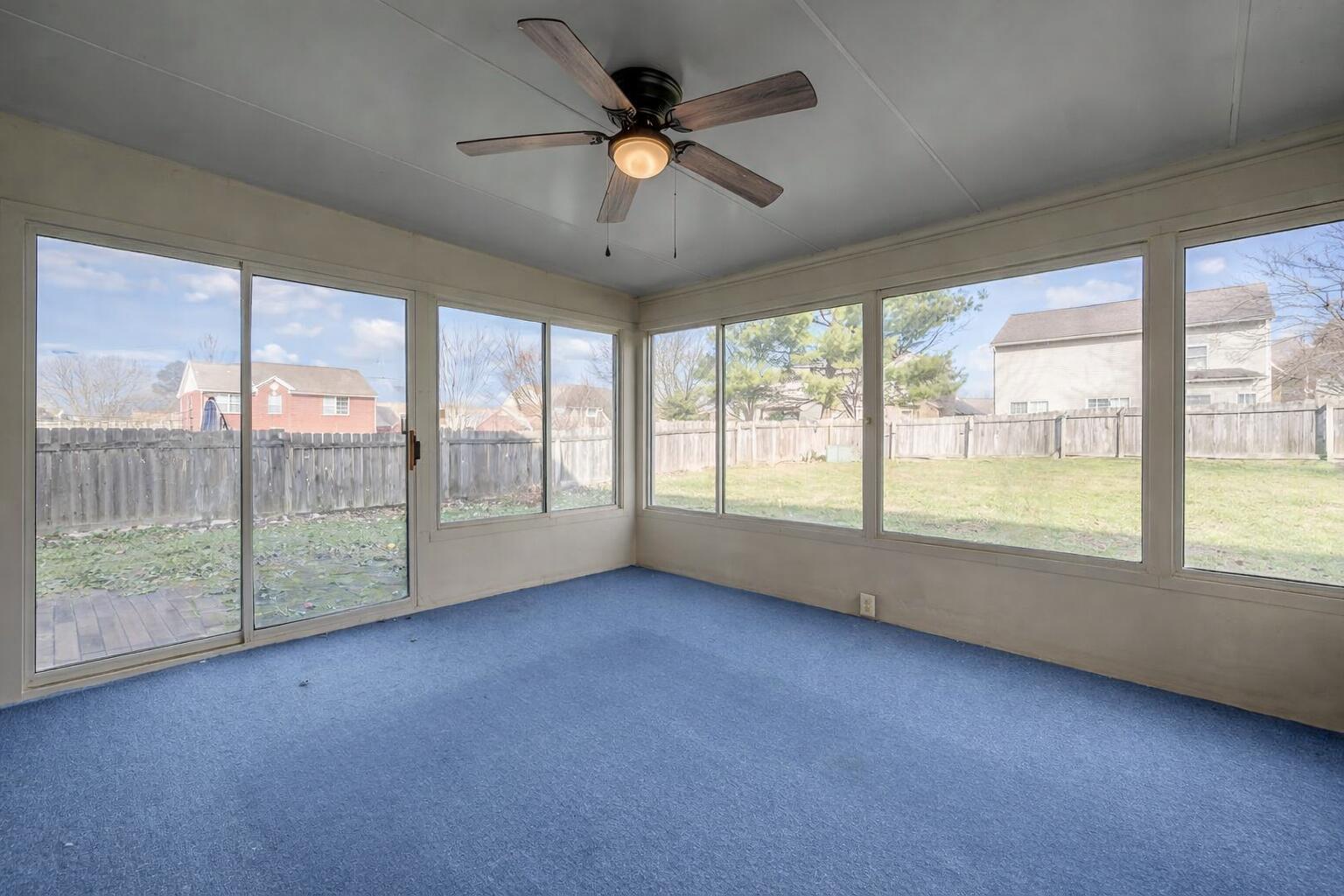 1117 Rolfe Lane Lexington, KY 40513 - Photo 39 of 43 Sunny view from the sunroom