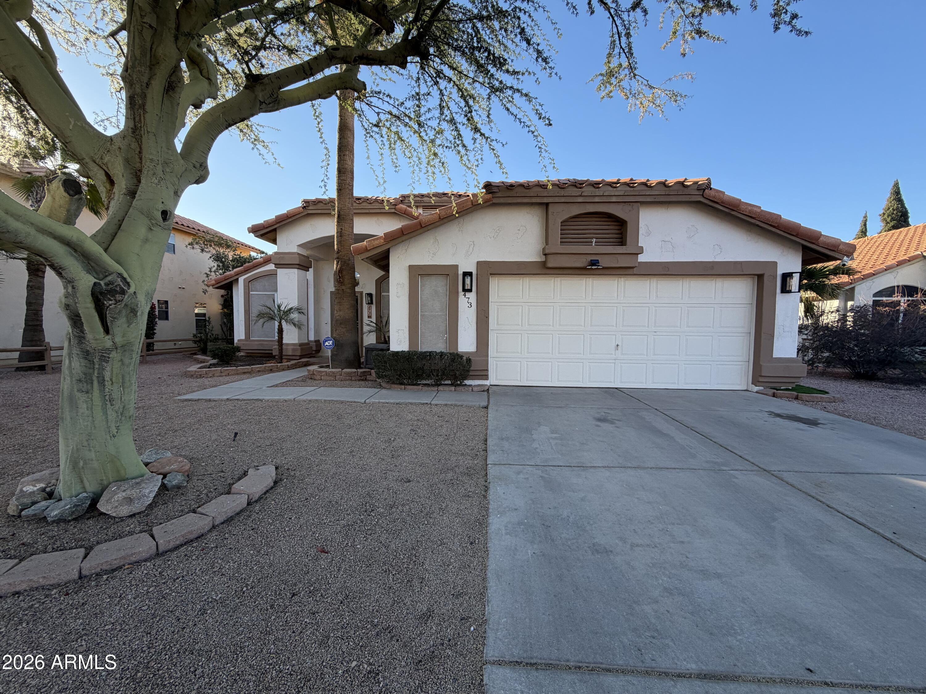 473 West Smoke Tree Road Gilbert, AZ 85233 - Photo 2 of 41 a view of a house with a outdoor space