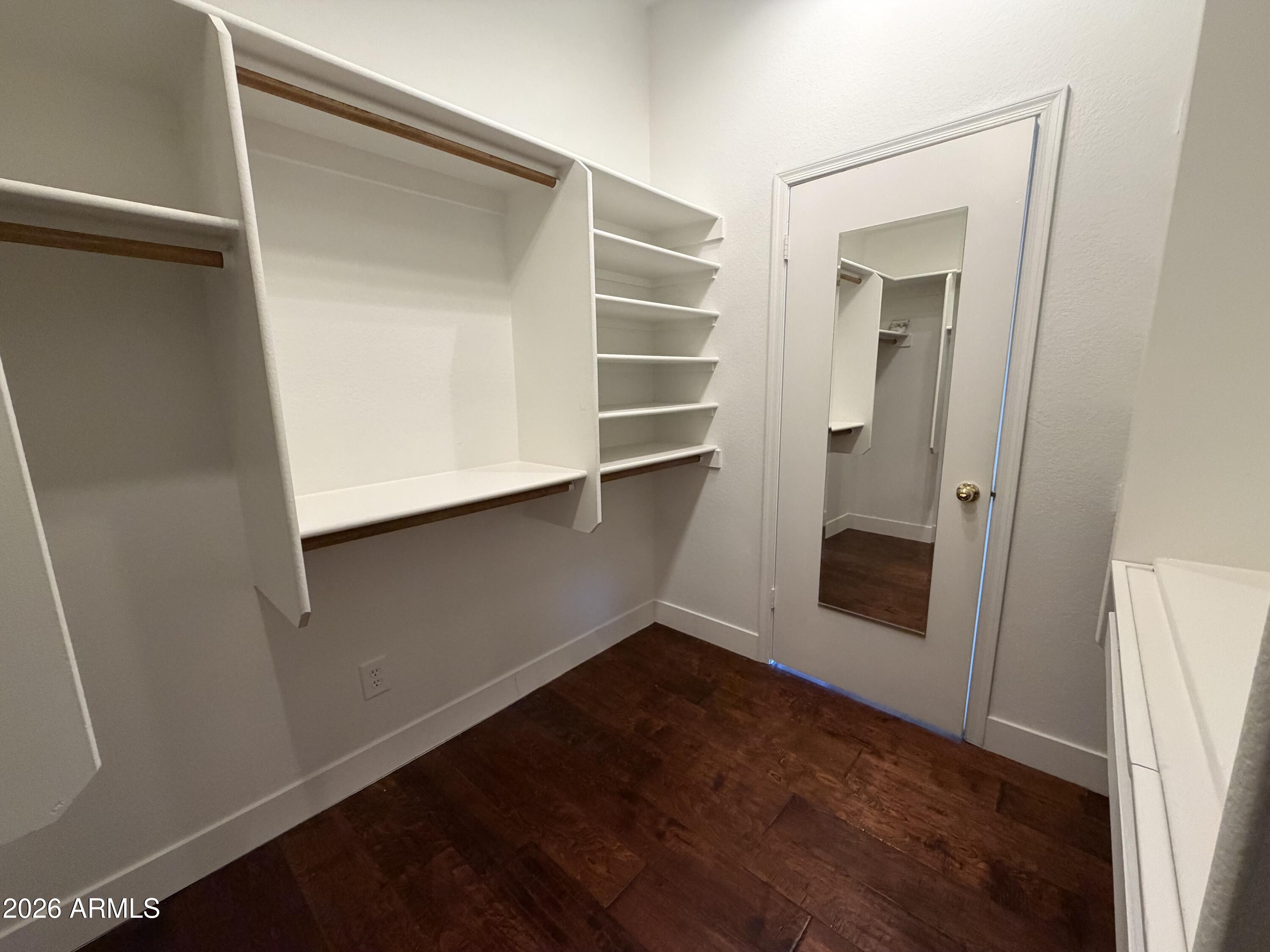 473 West Smoke Tree Road Gilbert, AZ 85233 - Photo 25 of 41 a view of walk in closet with empty racks