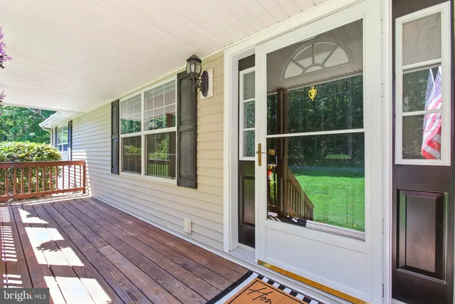 a view of a house with a porch