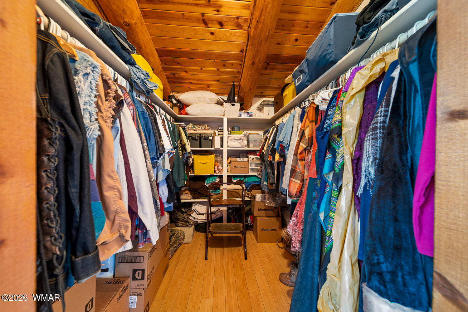6720 Cheney Ranch Loop Show Low, AZ 85901 - Photo 45 of 55 a view of walk in closet with clothes and shoes