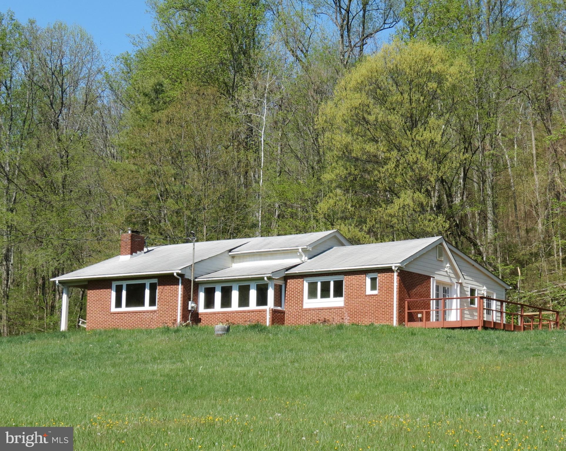 346 Riley Hollow Road Huntly, VA 22640 - Photo 1 of 15 House on the hill ... beautiful view of the valley