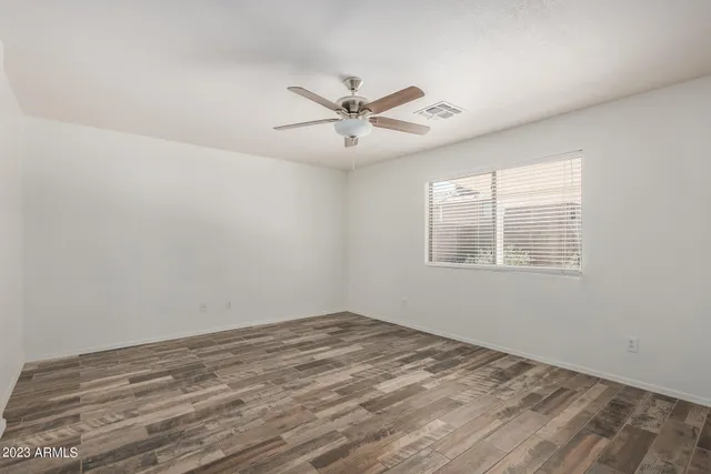 wooden floor in an empty room