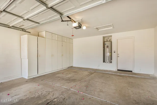 a backyard of a house